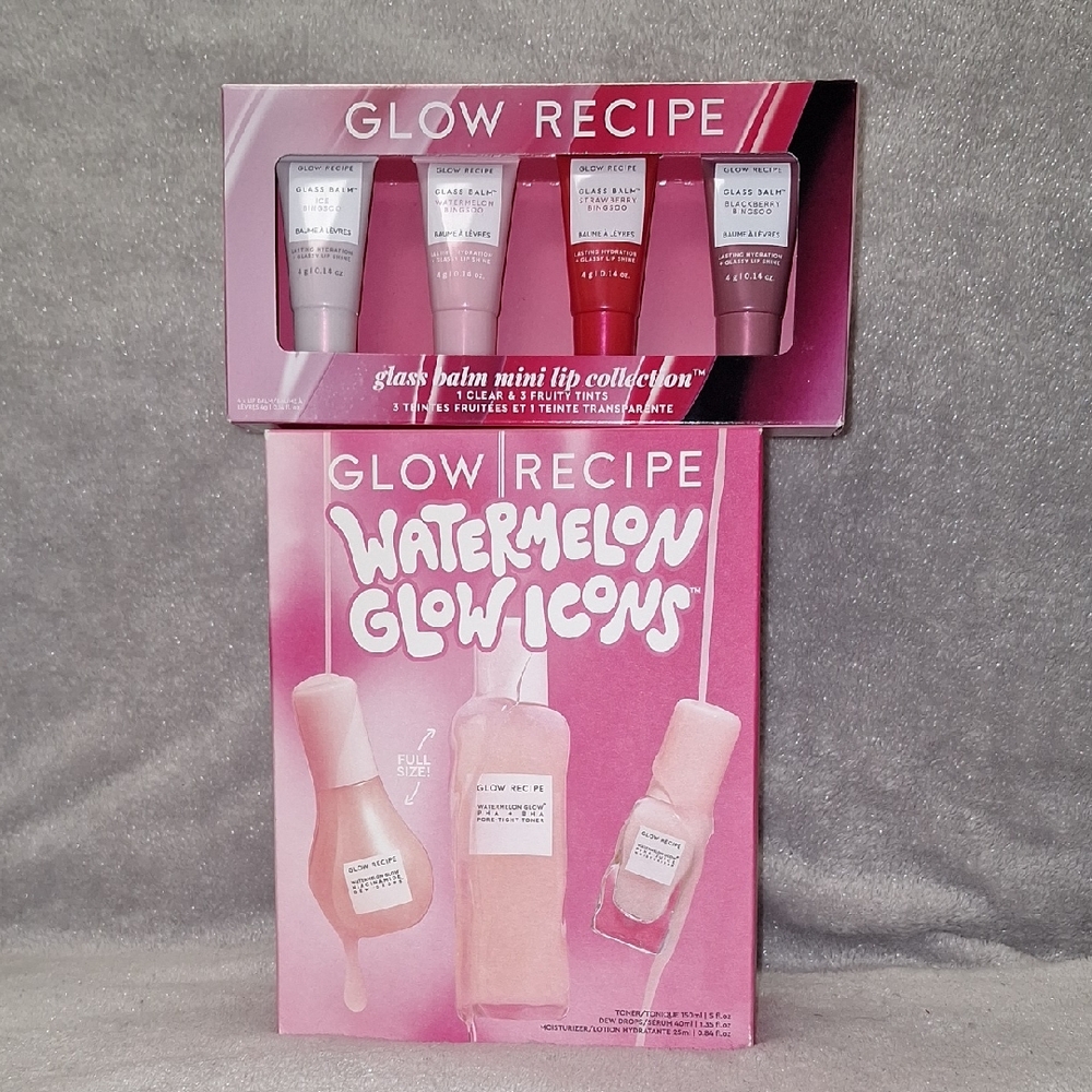 Glow Recipe Watermelon Mini Lip & Watermelon Glow Icons Duo